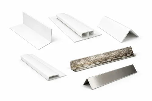 Steel and pvc profiles and trims